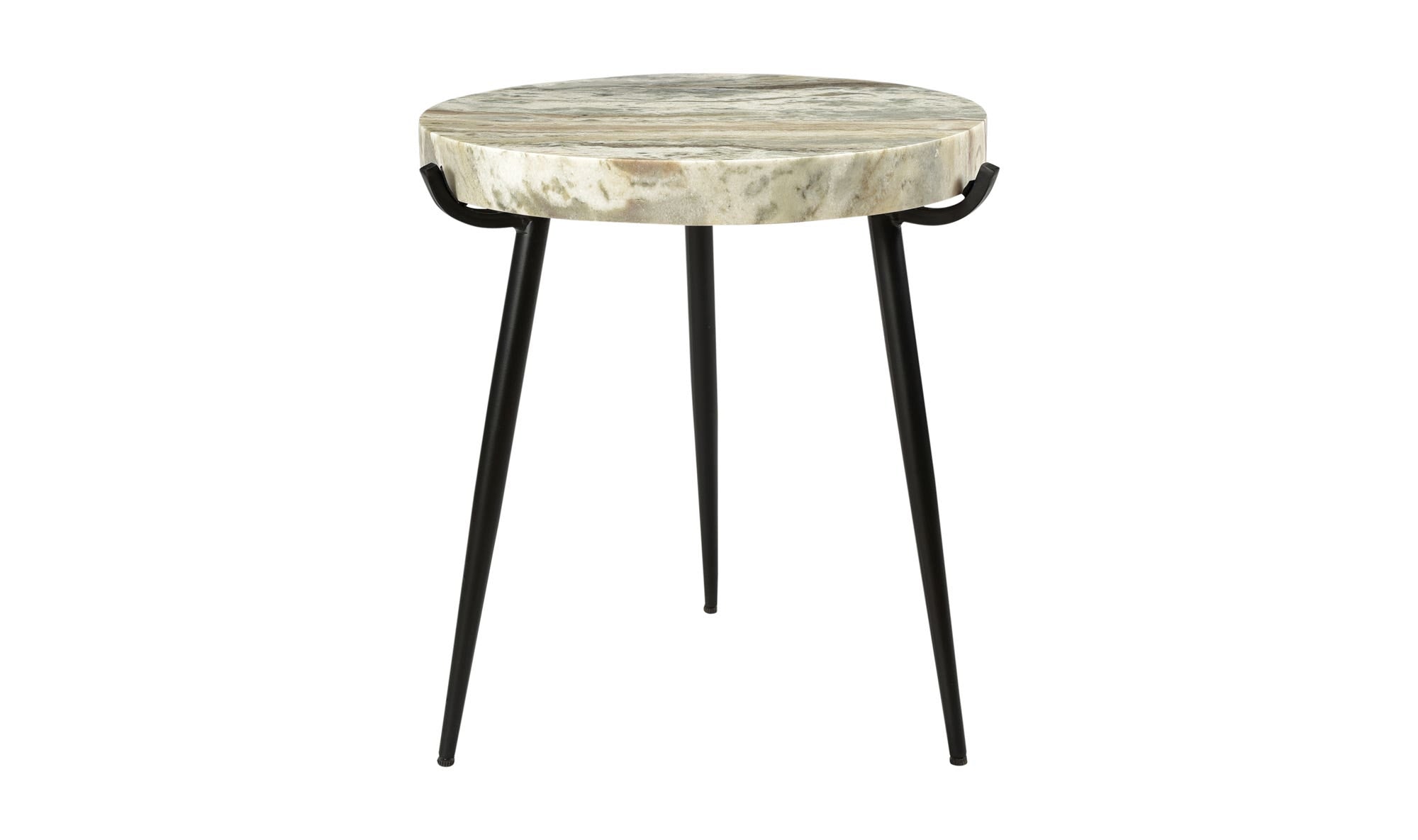 Brinley Accent Table Marble Light Brown