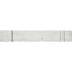 Inka marble tray by Renwil, solid white marble, natural veining