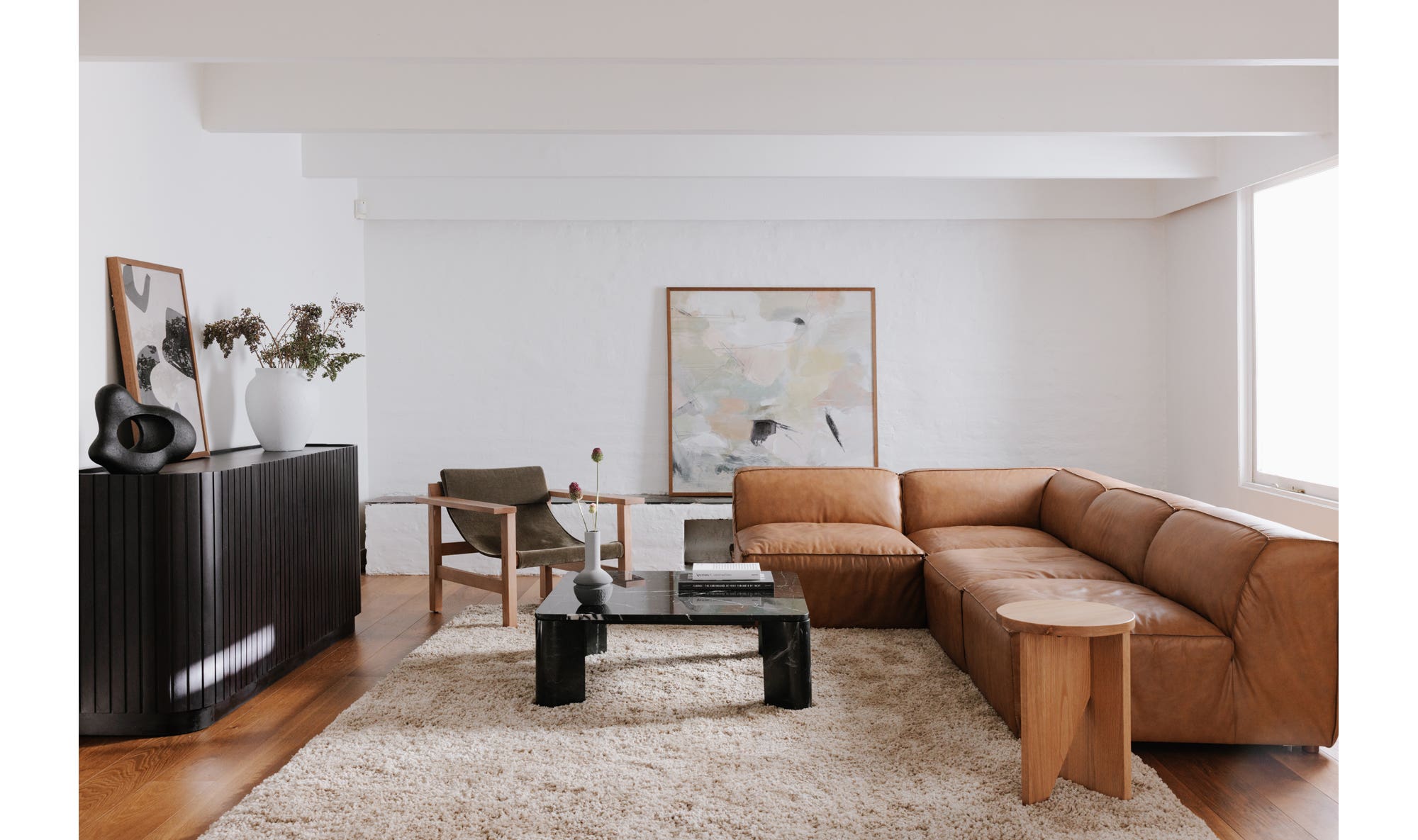 Povera Sideboard Black view 2