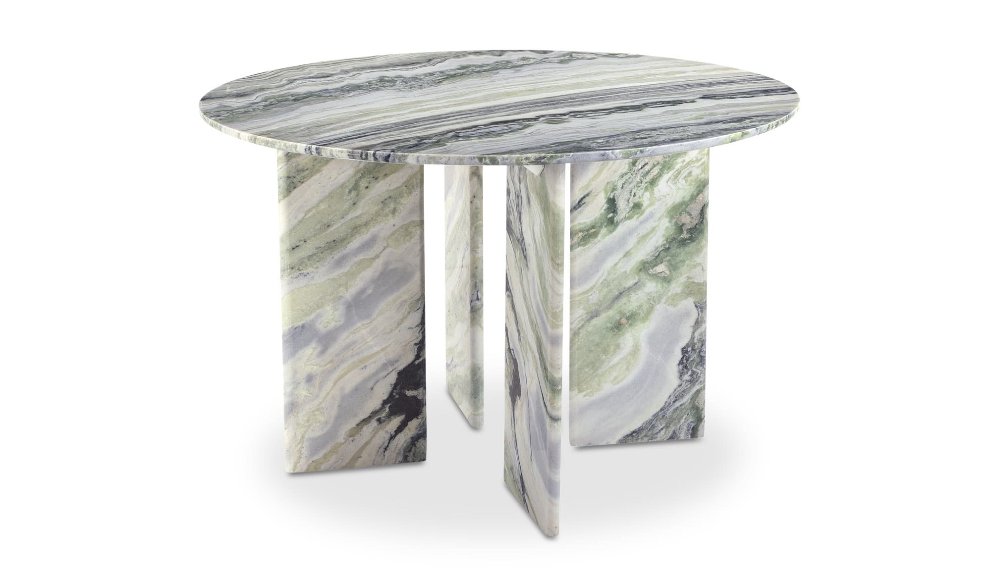 Green Onyx Marble Celia Round Dining Table 5