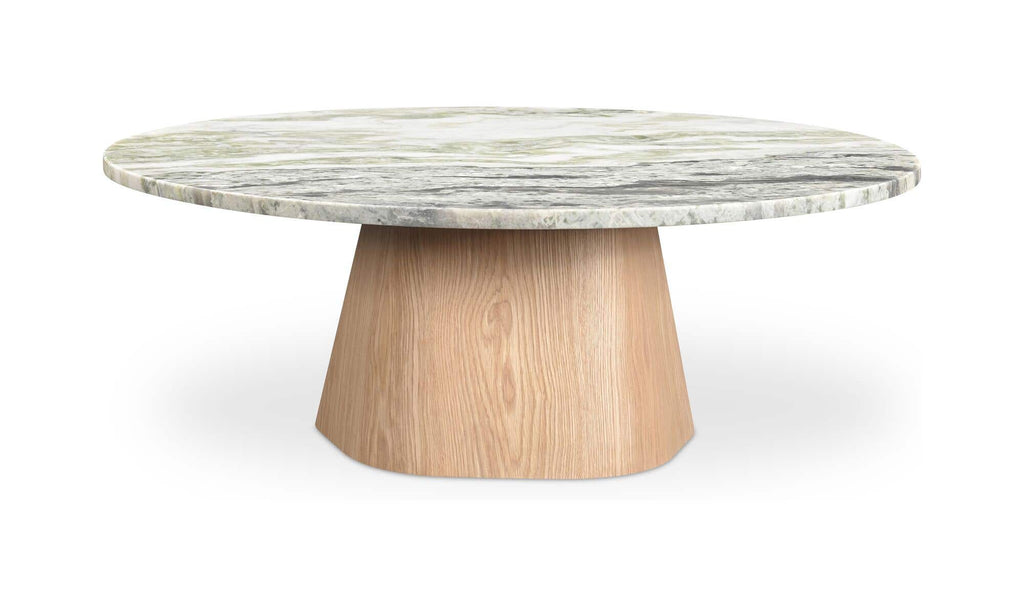 Green Onyx Marble Evelyn Coffee Table Green Onyx Marble front