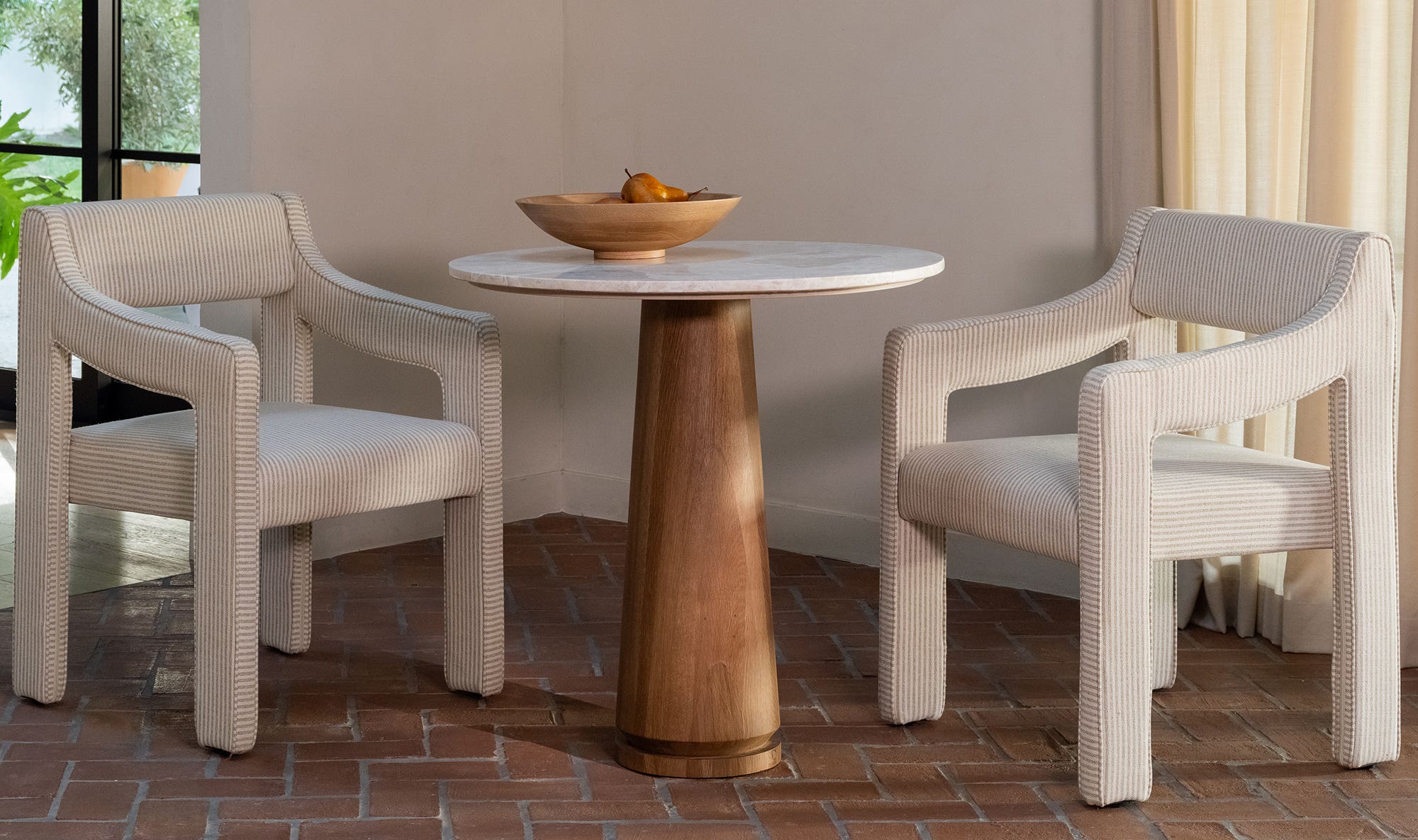Marble Sage Cafe Table 6
