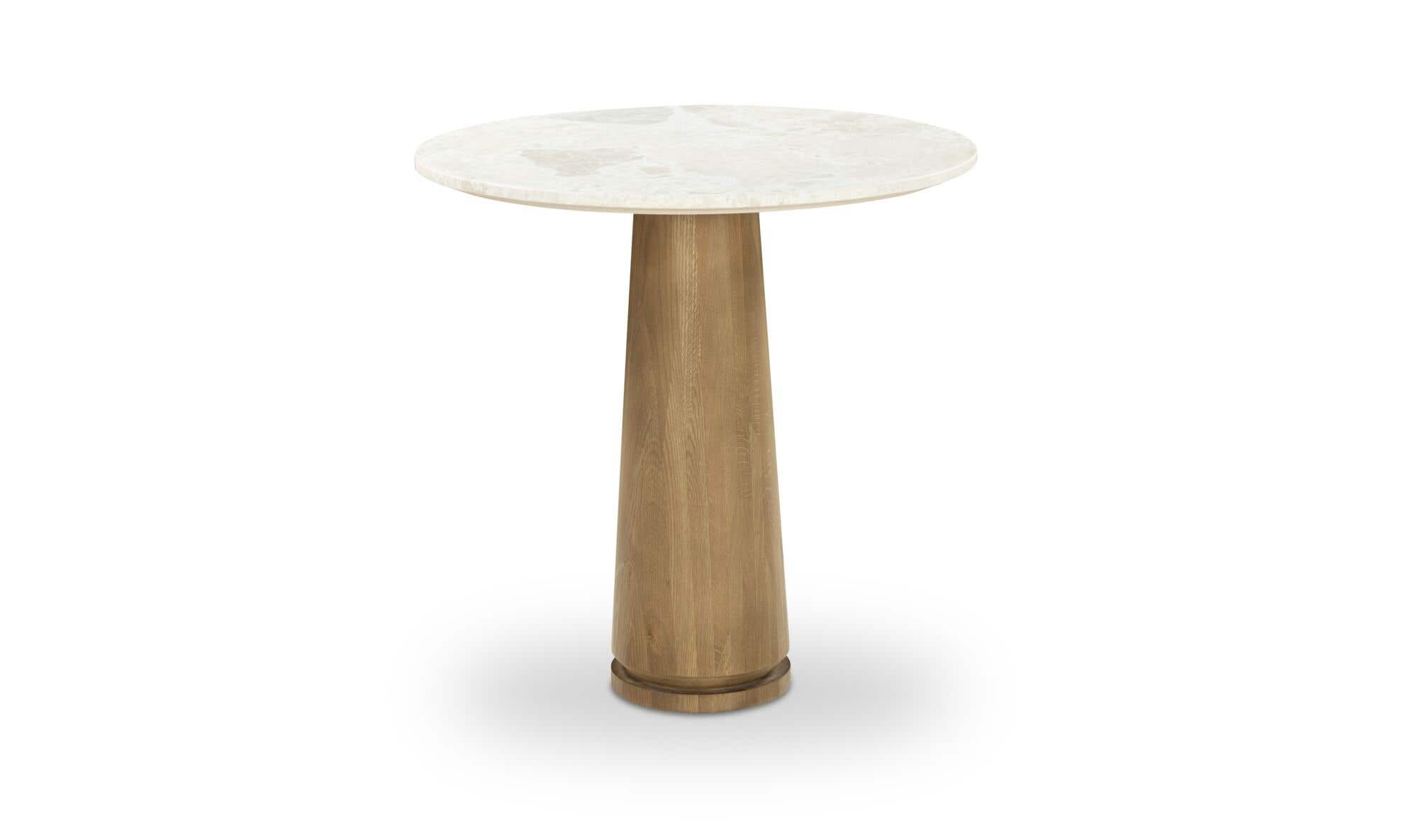 Marble Sage Cafe Table Cosmos Marble