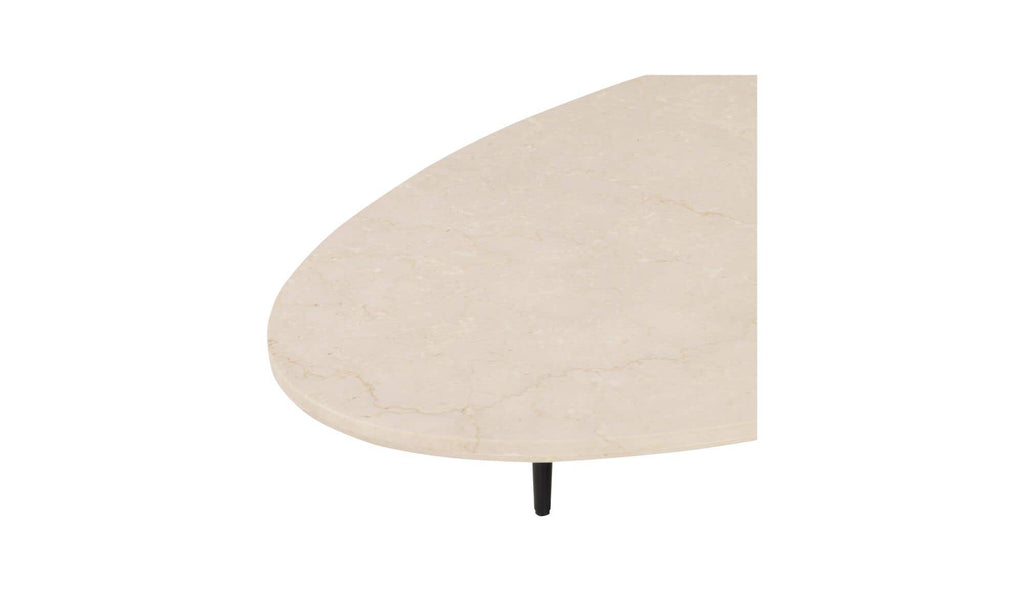 Botticino Marble Winona Coffee Table Botticino Beige Marble view 5