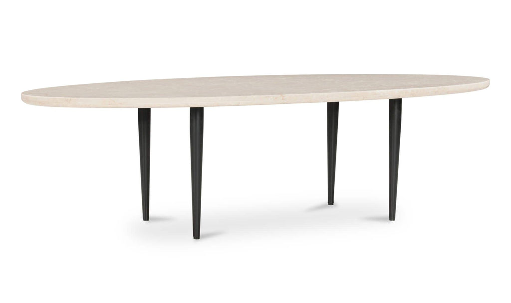 Botticino Marble Winona Coffee Table Botticino Beige Marble view 3