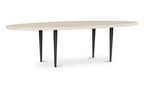 Botticino Marble Winona Coffee Table Botticino Beige Marble view 3