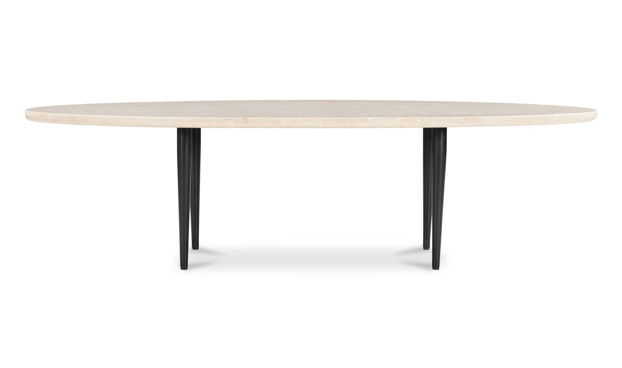 Botticino Marble Winona Coffee Table Botticino Beige Marble front