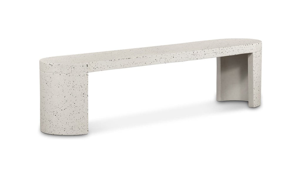 Terrazzo Outdoor Lyon Bench 2