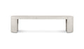 Terrazzo Outdoor Lyon Bench Light Grey