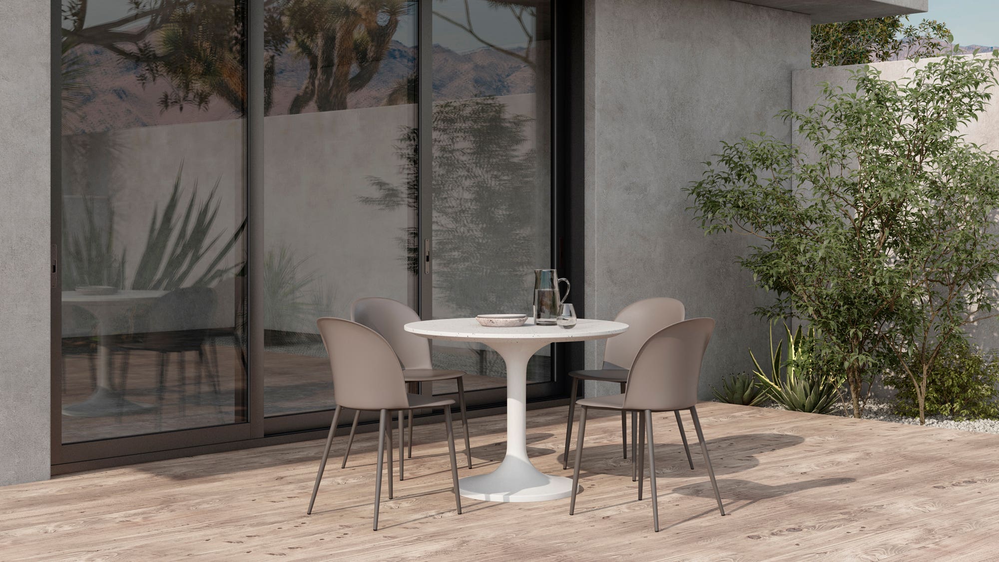 Terrazzo Outdoor Tuli Cafe Table 2