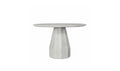 Concrete Outdoor Templo Dining Table White