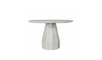 Concrete Outdoor Templo Dining Table White