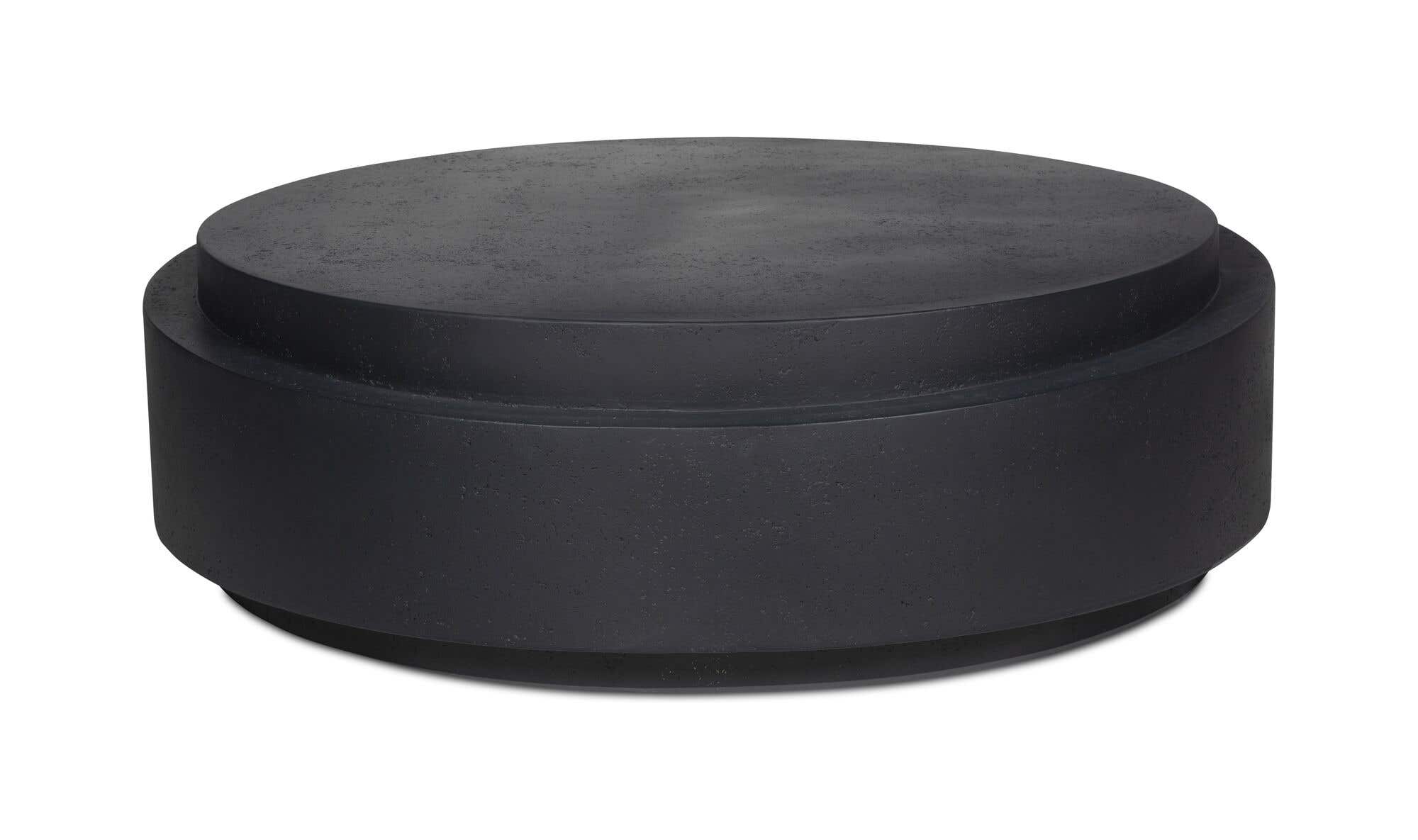 Concrete Outdoor Cosmo Coffee Table Black