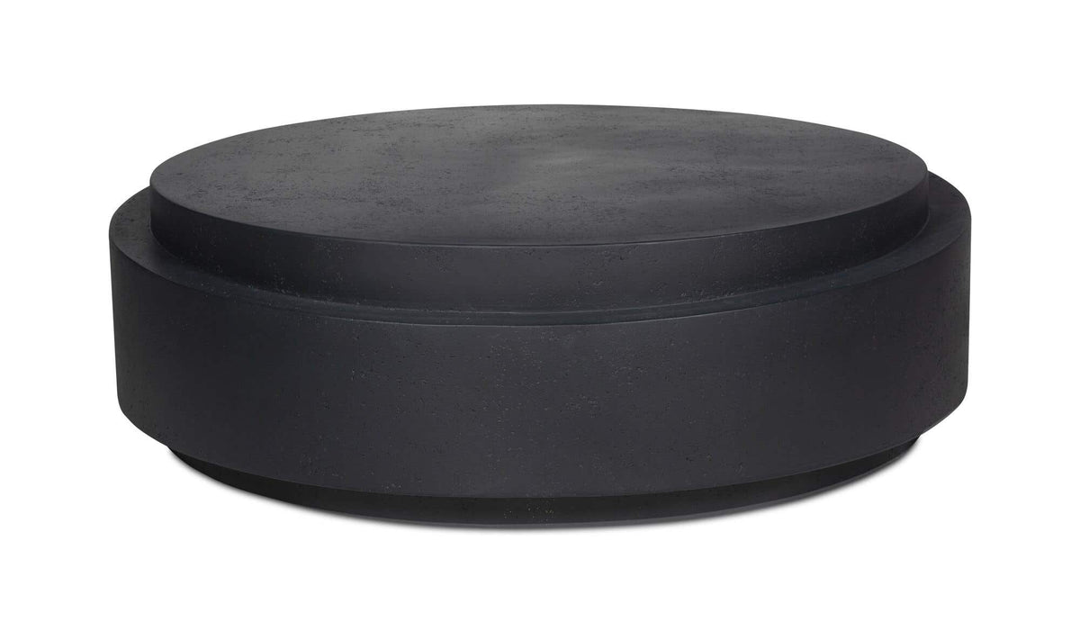Concrete Outdoor Cosmo Coffee Table Black