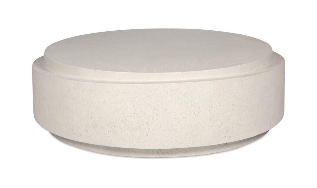 Cosmo Outdoor Coffee Table Off White front