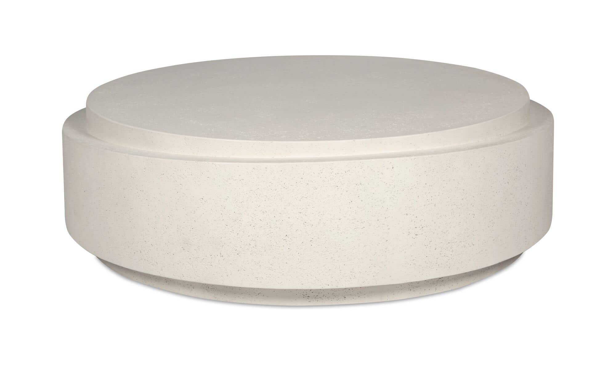 Cosmo Outdoor Coffee Table Off White front