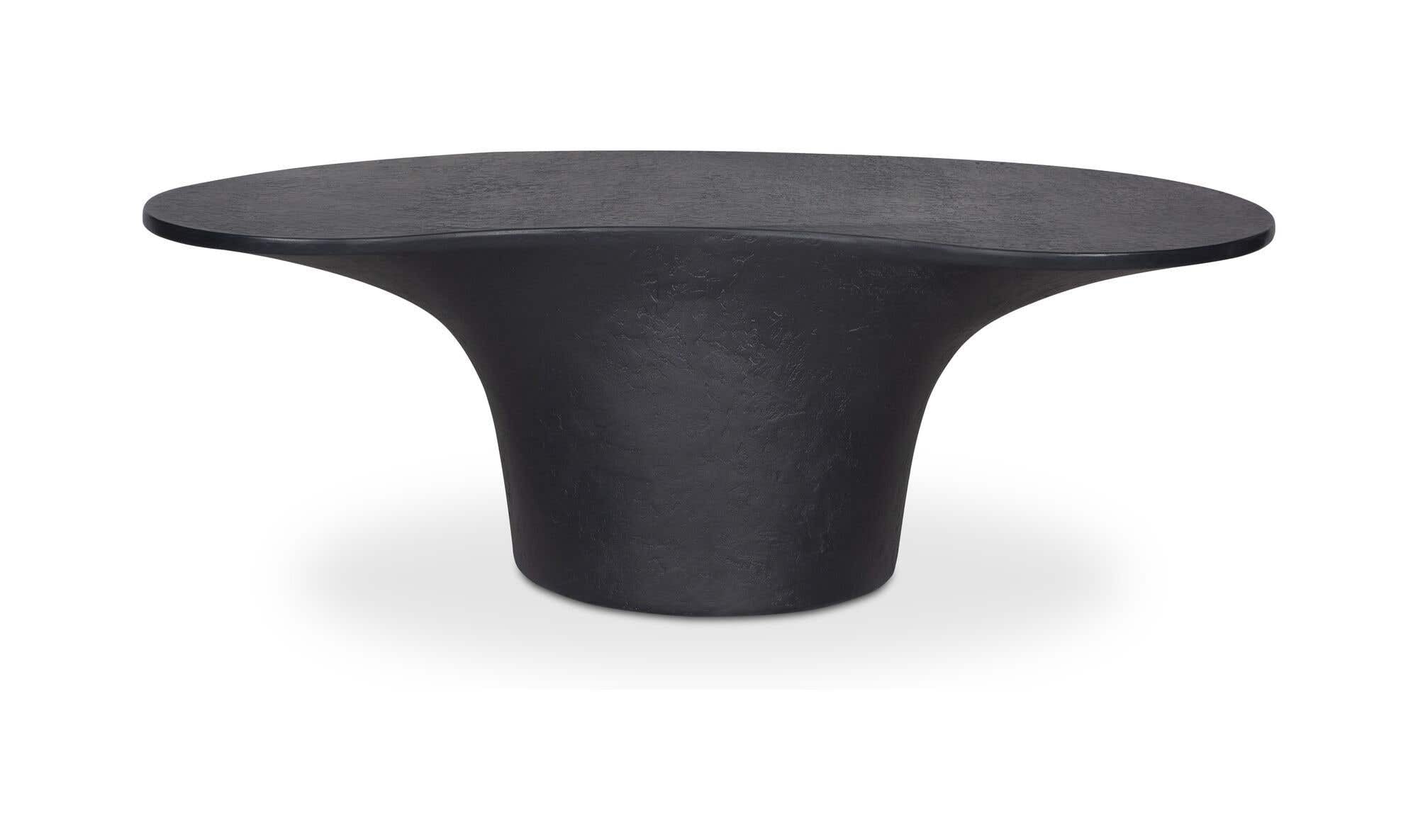Stone Outdoor Yumi Coffee Table Black