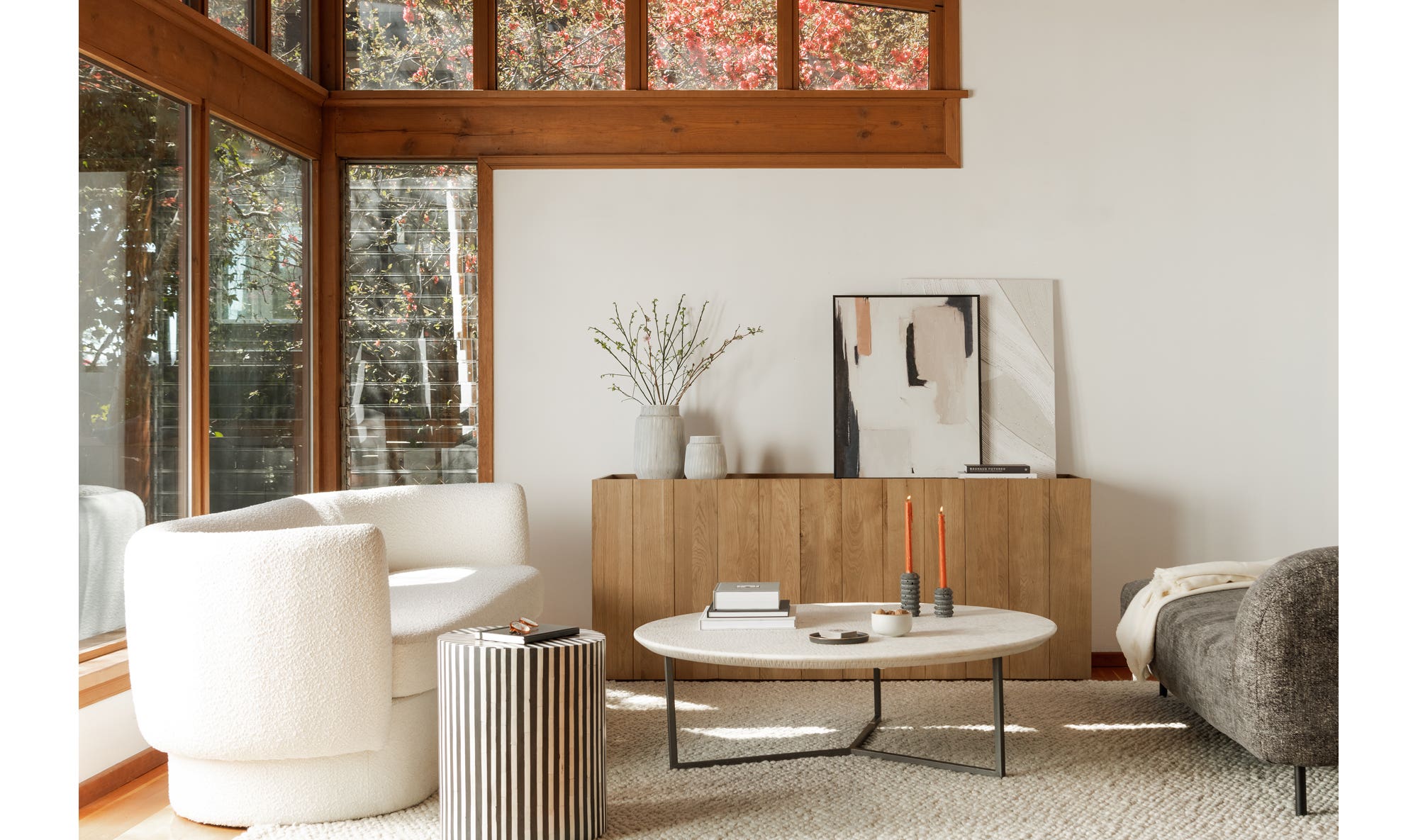 Koba Sofa Maya White view 2