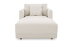 Bryn Chaise Oyster front