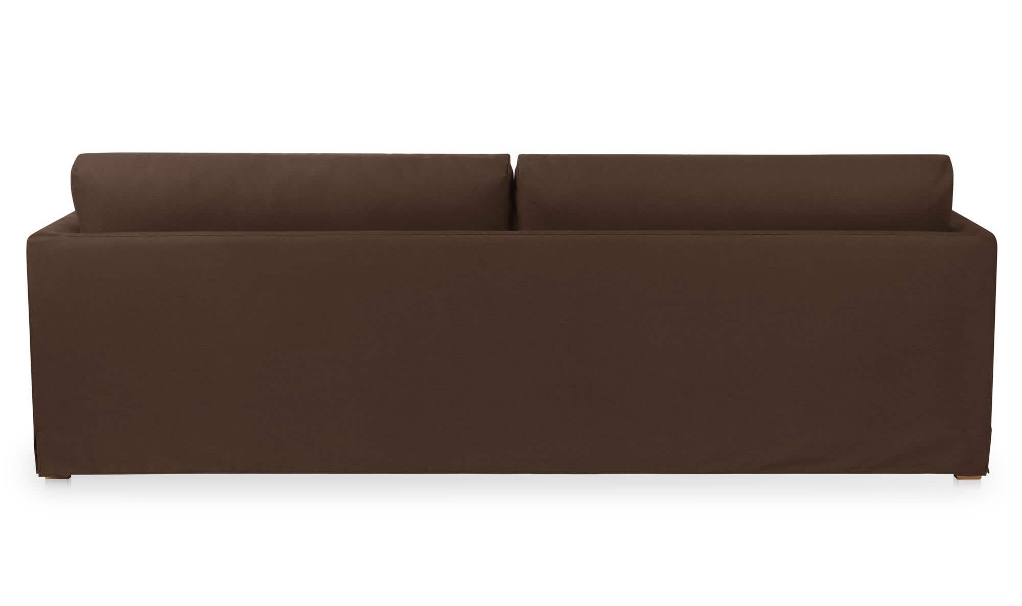 Shea Sofa Dark Brown view 6