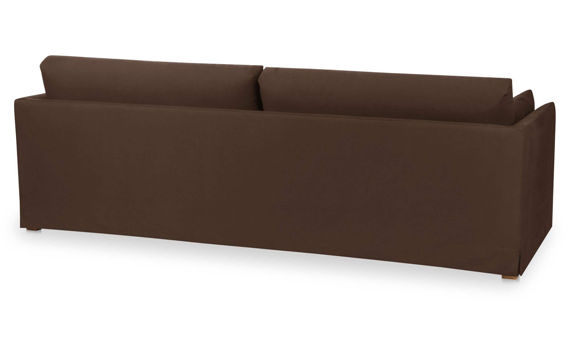 Shea Sofa Dark Brown view 5