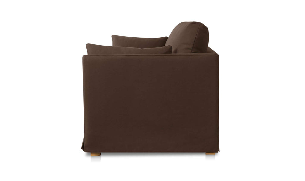 Shea Sofa Dark Brown view 4
