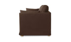 Shea Sofa Dark Brown view 4