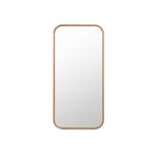Kai floor mirror by Moe's Home Collection, solid oak, natural oiled finish