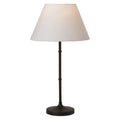 Kalista table lamp by Renwil, cast aluminum, matte black finish