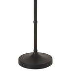 Kalista table lamp by Renwil, cast aluminum, matte black finish