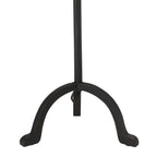 Kitts table lamp by Renwil, cast aluminum, matte black finish