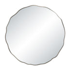 Knox wall mirror by Renwil, iron, antique nickel finish
