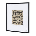 Ktir wall art by Renwil, canvas, black frame