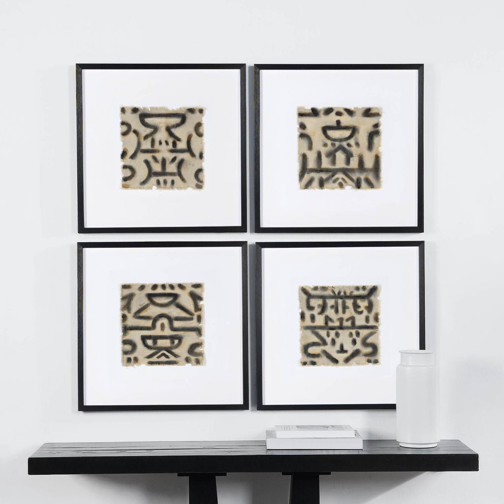Ktir wall art by Renwil, canvas, black frame