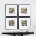 Ktir wall art by Renwil, canvas, black frame