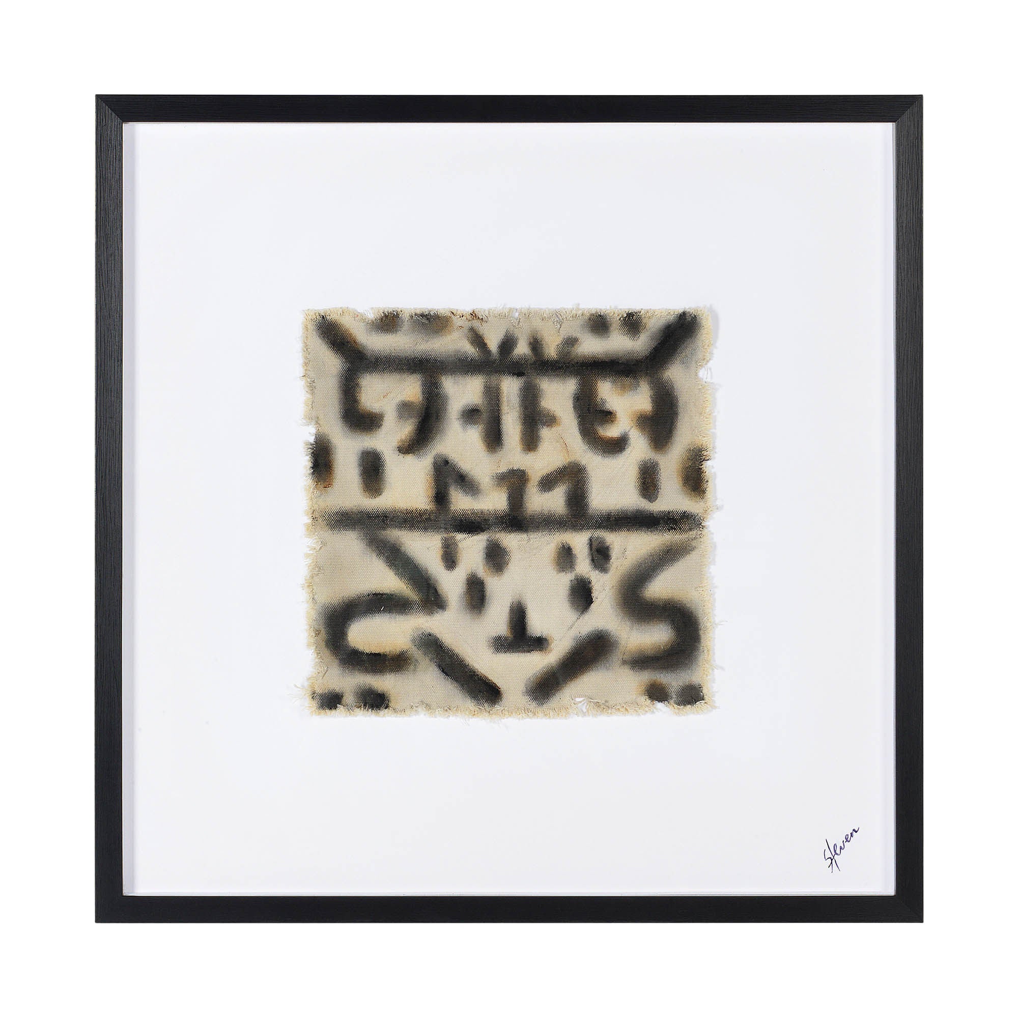 Ktir wall art by Renwil, canvas, black frame
