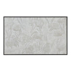 Lacey art by Renwil, cotton canvas, dark grey frame