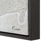 Lacey art by Renwil, cotton canvas, dark grey frame