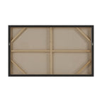 Lacey art by Renwil, cotton canvas, dark grey frame
