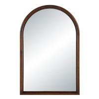 Lanai wall mirror by Renwil, mimosaceae wood, walnut finish
