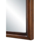 Lanai wall mirror by Renwil, mimosaceae wood, walnut finish
