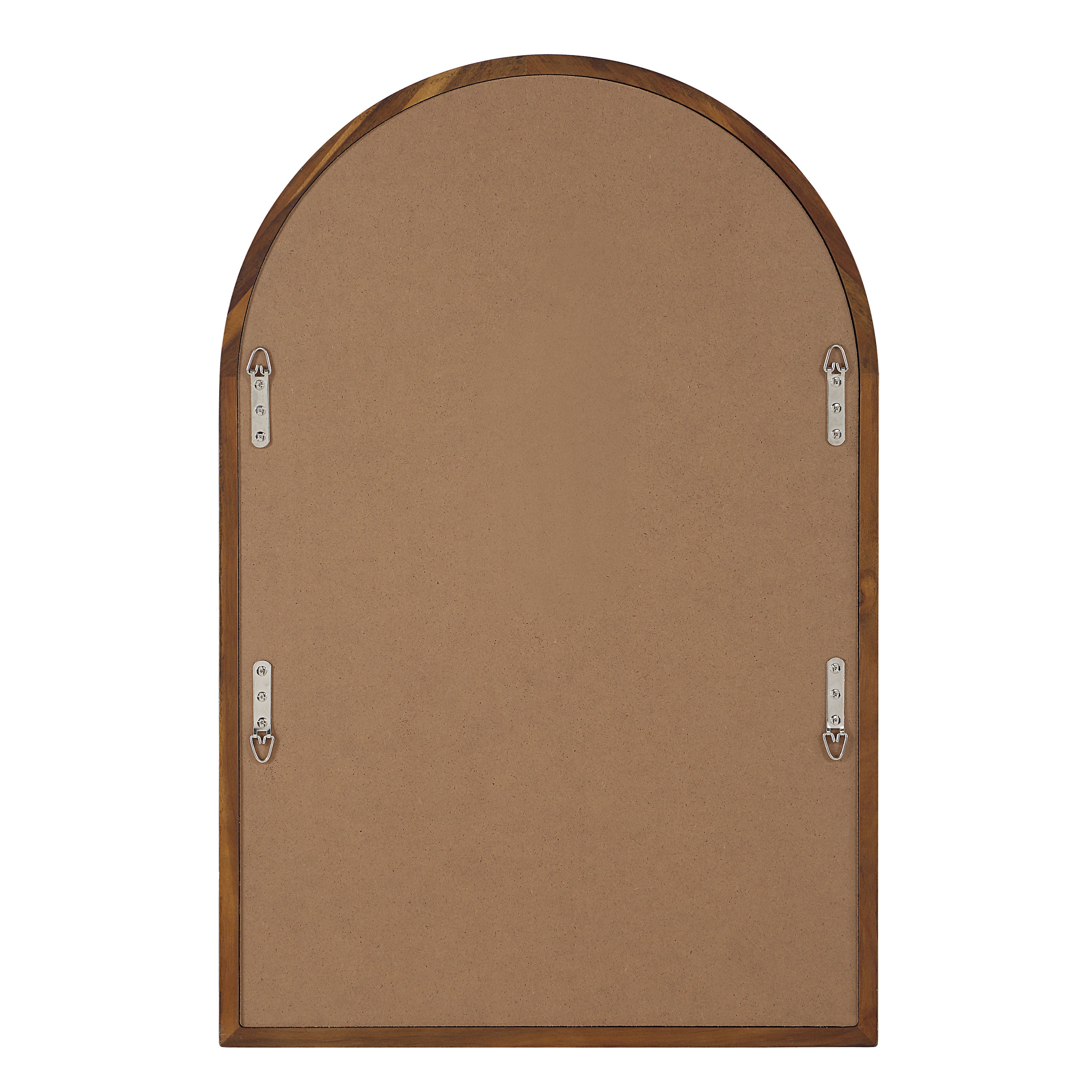 Lanai wall mirror by Renwil, mimosaceae wood, walnut finish