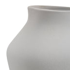 Lingby vase by Renwil, ceramic, matte white, hand-finished
