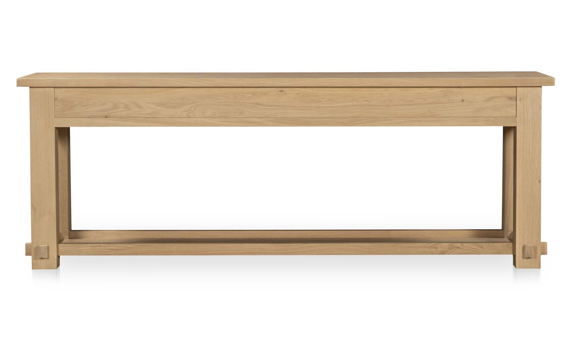 Natural Wood Morey Console Table