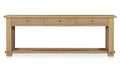 Natural Wood Morey Console Table