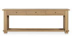 Natural Wood Morey Console Table
