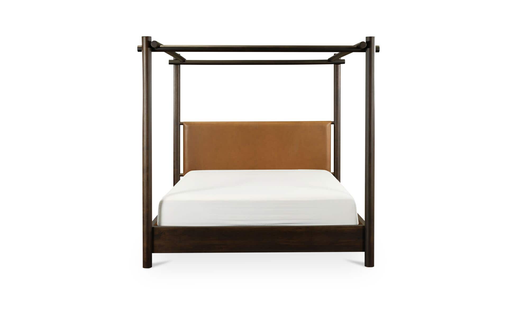 Devin Bed King Brown