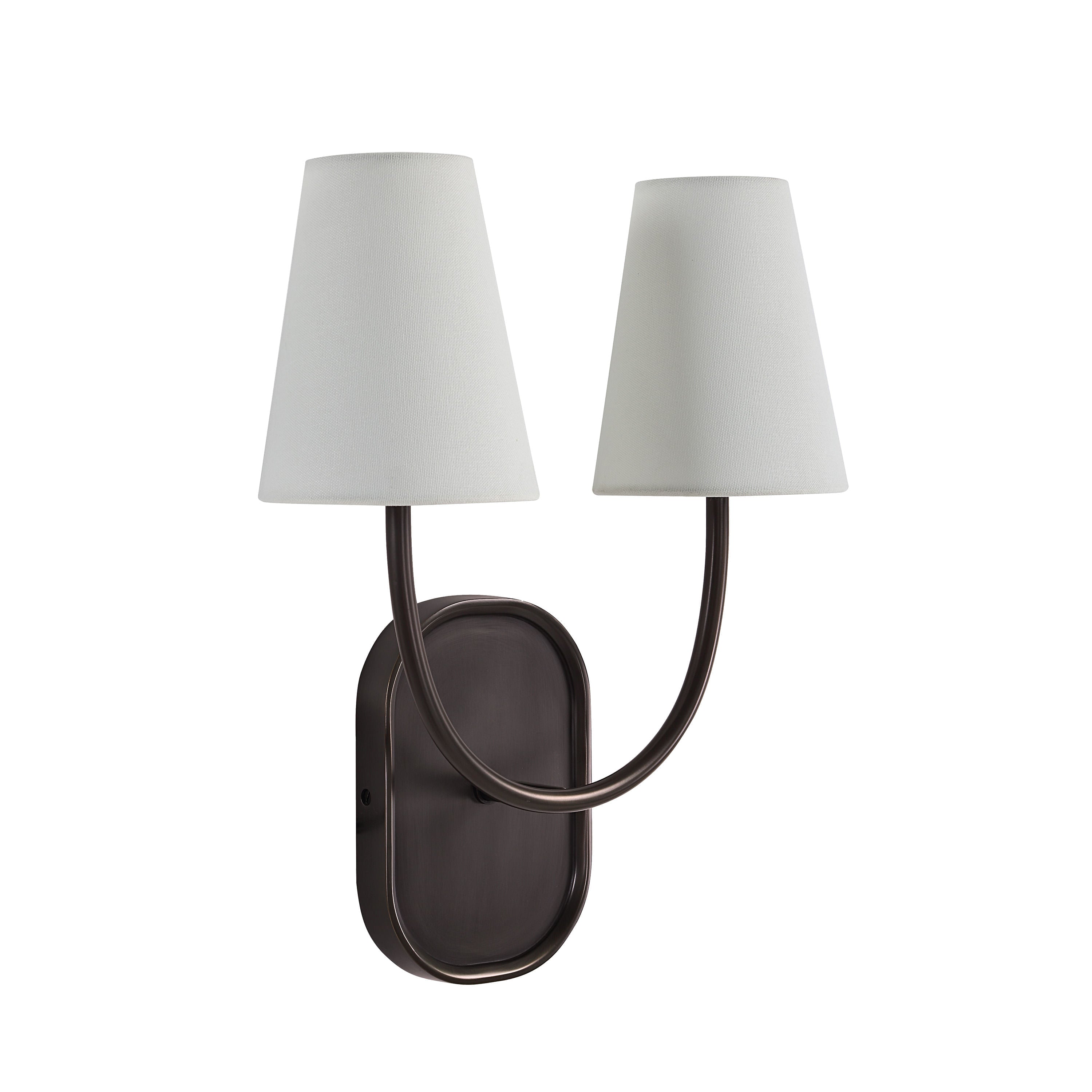 Megara wall sconce by Renwil, forged iron, antique bronze finish