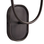 Megara wall sconce by Renwil, forged iron, antique bronze finish