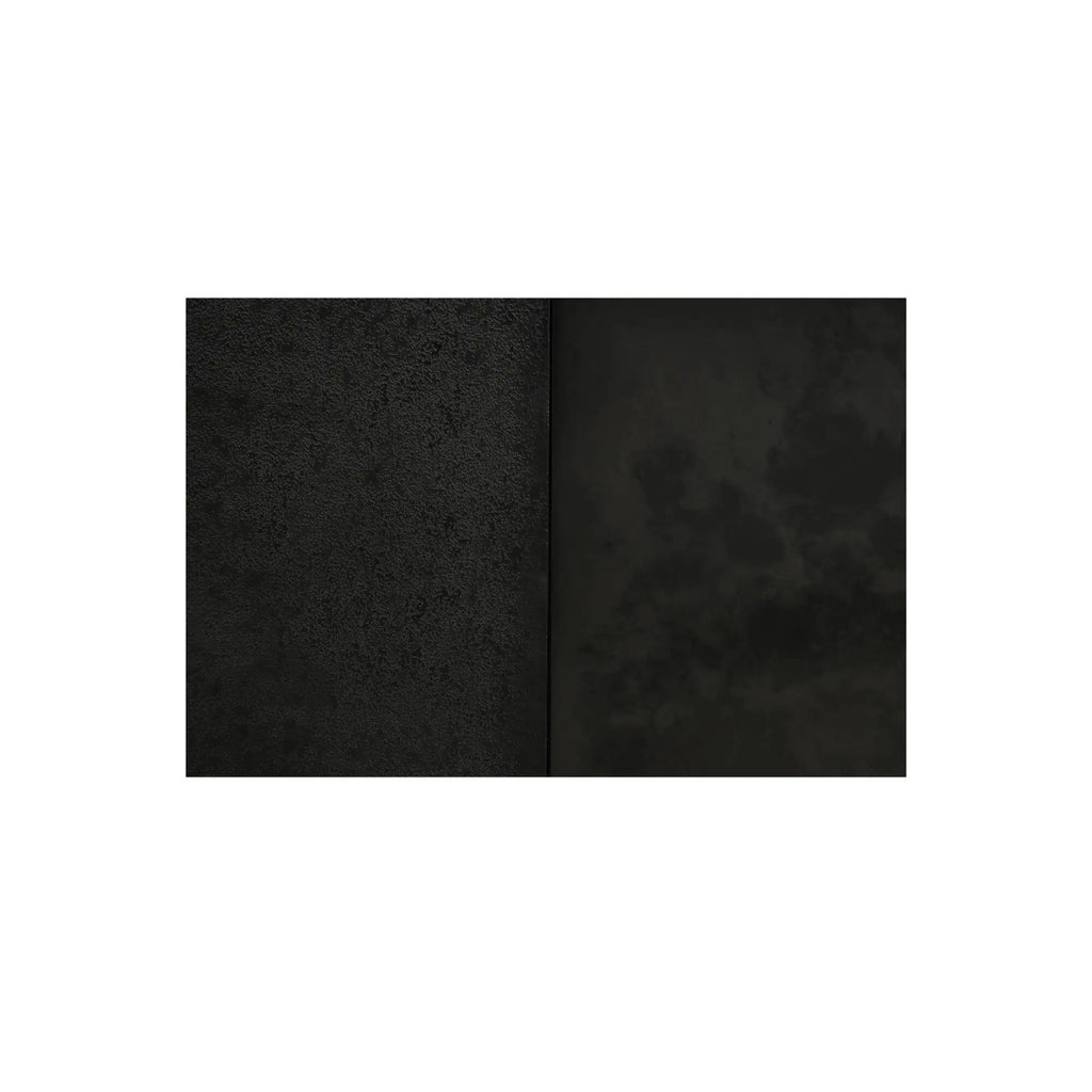 Meridian wall decor by Moe's Home Collection, iron, matte black geometric relief